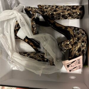 Cape Robbin Leopard Print Heels